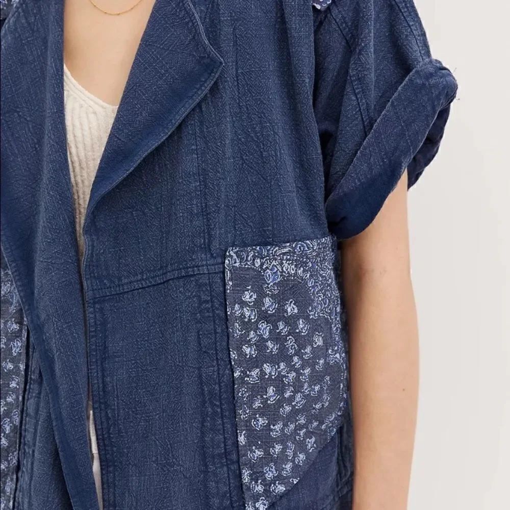 Anthropologie Pilcro Denim Kimono Jacket - Picture 3 of 6